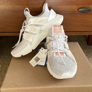 Adidas Prophere Women’s Size 7/ White, Gray/ Never Worn/ Tag On